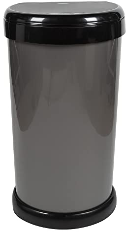 42L Moda Touch Top Bin - Grey