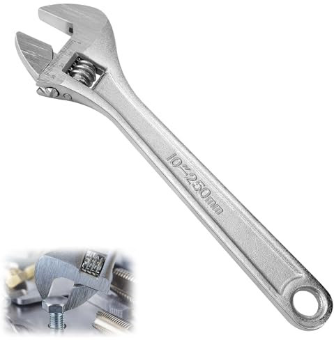 VZXZXE Llave Inglesa Grande 250 mm llave inglesa carraca llaves inglesas llave ajustable Llave Inglesa Profesional con Gran Aperturaancha workpro