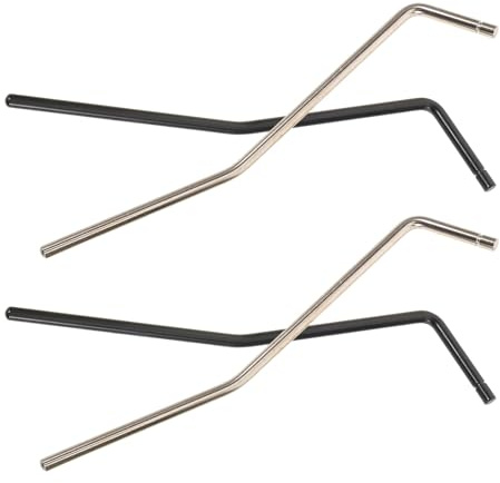 Beaupretty 4 Stück Tremolohebel 6mm Gewinde Metall für E-gitarren Vibratoarm Ersatz Zubehör für Präzises Pitch Bending und Vielseitige Kompatibilität