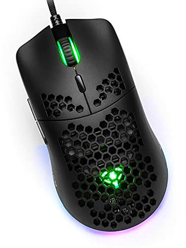 YEYIAN Raton Gaming 3000 Links/RGB / 7 Botones/Negro/USB YMG-24310