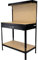 SCHMIDT security tools Werkbank 140x90x48cm mit Schublade Arbeitstisch Werkzeugbank Lochwand Werkzeugwand Werktisch