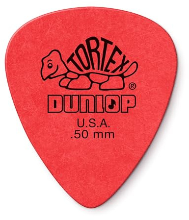 Dunlop Tortex Standard 0,5 mm röd gitarrplektrum, 24-pack