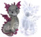 Drachenfiguren Silikonform Epoxidharz Formen Tortendeko Fondant Anhänger Kuchenaufsatz Drachen Silikonforme Drache Gießform Silikonform Harz Form, Epoxidharz Formen Für Süßigkeiten Schokolade