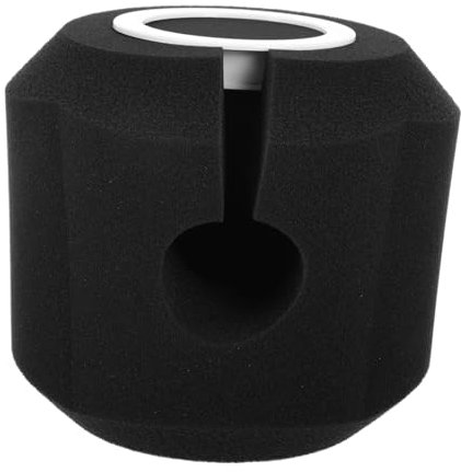 UPKOCH Insonorizante Para Micrófono Filtro Acústico Antiviento Funda De Esponja Para Micrófono Para Grabaciones De Voz Casa