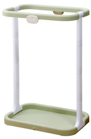 Bin Bag Holder Refuse Sack Bin Liner Holder Portable Foldin Camping Garbage Stand Adjustable Height for Outdoor Picnics, Car Travel, 21.26x14.96x9.45in, Includes 2 Bags