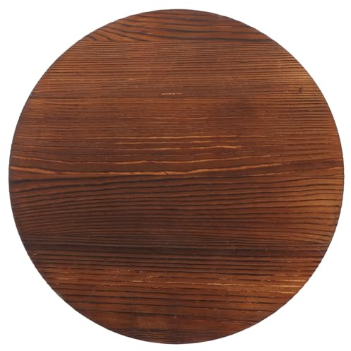 FOMIYES Supporto per Piante in Legno Massello, Portavaso Rustico da Interno Piccolo, Piedistallo per Vaso di Fiori Multifunzione per Esposizione Cosmetici e Decorazioni Casa