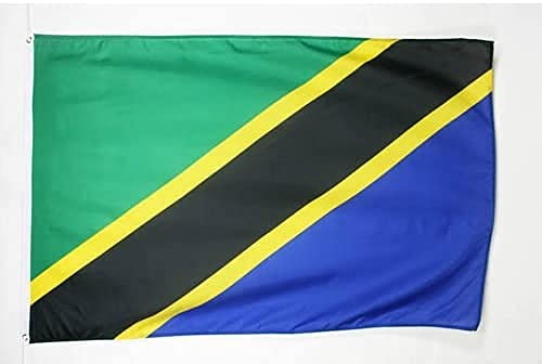 AZ FLAG Bandiera Tanzania 150 x 90 cm - Bandiera Tanzaniana 90 x 150 cm