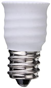 ShuoHui 2 Stück E12 auf E14 Konverter Adapter Lampenfassung Für LED-Lampen (E12 to E14)