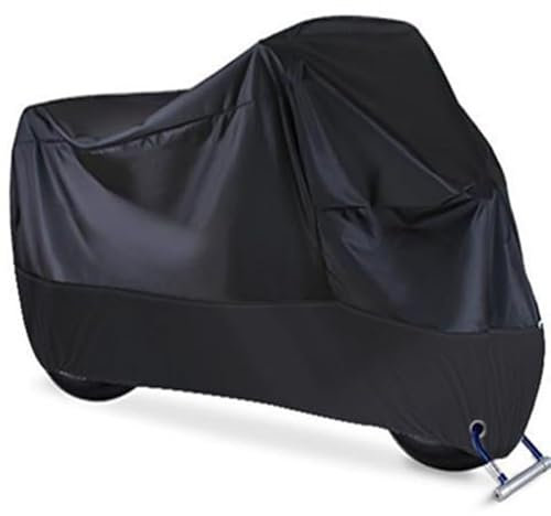 ZHSDMB Bache Moto pour Yamaha Xmax X-Max 125 250 300 400 XMAX300, Housse Moto Exterieur Étanche Oxford Tissu Anti-Poussière/Pluie/Vent/UV Housse Moto Spécial Bâche Bâche Protection,Blackstyle