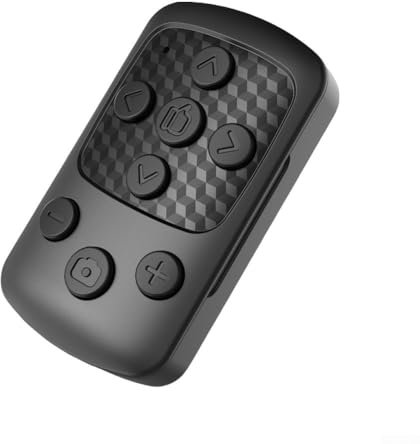 Telecomando wireless per smartphone con funzione zoom e commutazione, ideale per fotografia e vlogging