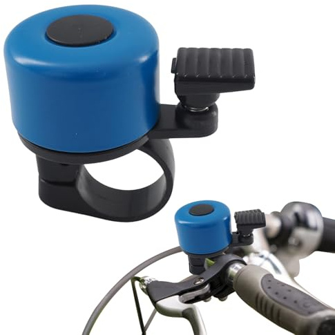 Genérico Timbres de Bicicleta antioxidantes para niños y Adultos | Timbres de Bicicleta de Aluminio para manillares de 2 cm de diámetro máximo, de con Sonido Fuerte y nítido para Bicicletas de