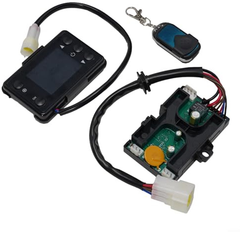 babominimer Placa base LCD con interruptor de control remoto de estacionamiento para calentador de aire, 12 V/24 V, compatible con modelos de 3 KW, 5 KW y 8 KW (24 V)