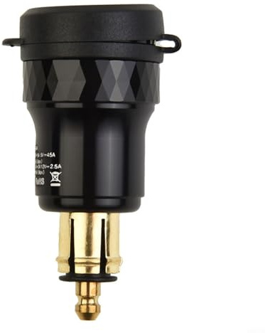 Dubbel USB-laddningsadapter, för BMW motorcyklar, 4,2 A laddningsport med DIN-uttag, kompatibel med F800, F650, F700, R1200GS R1200RT, CNC-aluminiumlegering