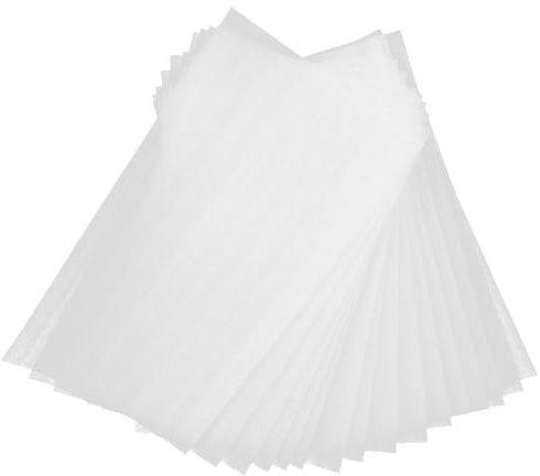OSALADI Papier à Colorier pour Cheveux 50 Feuilles Réutilisables en Mousse Perlée, Papier à Mèches pour Teinture Capillaire Professionnelle, Isolation pour Salon et Usage Domestique