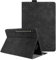 CXTCASE Hülle für Samsung Galaxy Tab S9 Plus 2023/S8 Plus 2022/S7 FE 2021/S7 Plus 2020 12.4,Folio Flip PU Lederhülle Smart Cover Case Schutzhülle für Samsung Galaxy Tab S9+/S8+/S7 FE/S7+,Schwarz