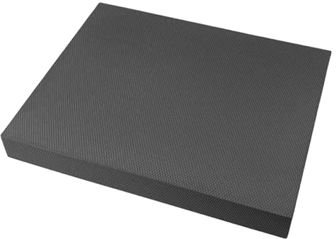 harayaa Almohadilla de Equilibrio para Ejercicio, cojín de Equilibrio, Almohadillas para arrodillarse, Estera de Espuma para Entrenamiento de Estiramiento, Negro