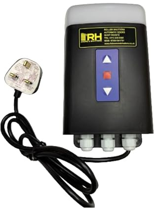 GARAGE DOOR ROLLER SHUTTER REMOTE CONTROL KIT c/w LED Courtesy Light