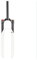 Forcella Anteriore Della Bicicletta Forcella anteriore per mountain bike, sospensione pneumatica ultra morbida, compatibile con MTB ammortizzanti in lega di alluminio e da 26, 27,5 e 29 pollici. Force