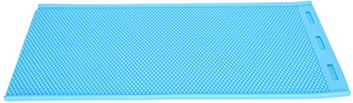 2 hojas de prensa de cera abejas goma, molde azul, suministros apicultura, equipo apicultor, herramienta prensa cera abejas flexible para hacer máquina grabado en relieve base