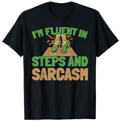 Danza Irlanda - Bailarín Tradicional Céili Irlandesa Baile Camiseta