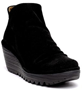 Fly London P500505000 Mujer Botines, Negro (Black 000), 36 EU