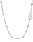 NKlaus 42cm Panzerkette 925 Silber elegante Halskette filigrante Breite 1,3mm Collier 3,7g schwer 1879