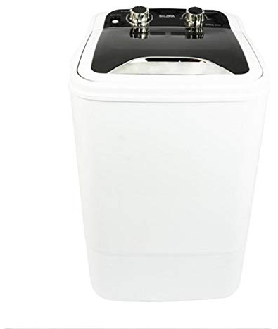 Salora WMR5350 Machine à laver 4-6 kg top, 300 tr/min – Lave linge compact à chargement par le haut, classe énergétique A+, pour petite largeur, idéale pour espace réduit, lavage rapide et efficace