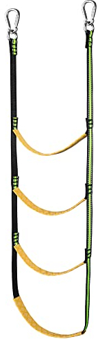 4 Stufen Bootsleiter Marine,Strickleiter Boots,Strickleiter Bootsleiter Klappbar Strickleiter für Boot Abnehmbar für Schlauchboot Kajak