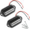 SunnyOcean LED Kennzeichenbeleuchtung 6 SMD LED Kennzeichenleuchte, Nummernschildleuchte für 12V/24V PKW, Anhänger, LKW, Wohnwagen - 2 Stück