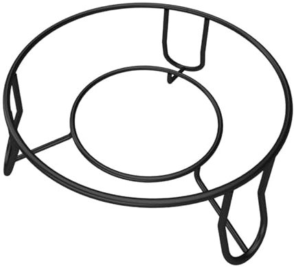 LOVIVER Grille de Cuisson Ronde, Hauteur 10 Cm, Support Bol Vapeur pour,