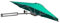 Genérico Sombrilla de Aluminio para Patio, de Pared, con Parasol inclinable para Exteriores, para jardín y balcón, portátil, Color Verde.