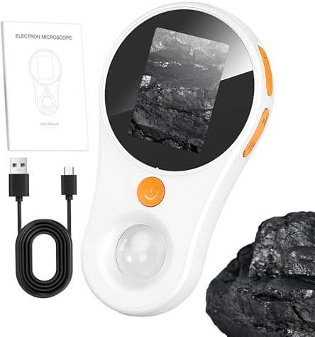 Microscopio portatile digitale - ingrandimento tascabile con luce - ingrandimento 500x, microscopio portatile tascabile per i circuiti riparazioni