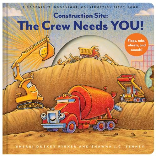 Construction Site: The Crew Needs YOU!: An Interactive Sound Book (Goodnight Construction Site)