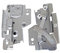 ELECTROLUX KIT CERNIERA LAVASTOVIGLIE ELECTROLUX DX+SX 50286441006, Lavastoviglie Incasso Acciaio Inossidabile e Plastica