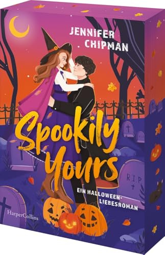 Spookily Yours: Eine Pumpkin-Lovestory | Spicy paranormale Romance mit Hexen und Dämonen | Für Fans von »Gilmore Girls« und »Vampire Diaries« | Erstauflage mit limitiertem Farbschnitt
