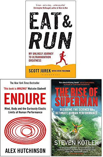 Eat and Run, Endure & The Rise of Superman 3 Books Collection Set