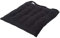Homescapes Stuhlkissen 40x40 cm schwarz – Sitzkissen Outdoor/Indoor mit Baumwollbezug, Sitzpolster waschbar und Oeko-TEX-Zertifiziert für Esszimmer-, Küchen- & Gartenstühle