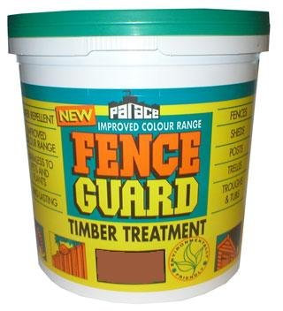 Palace Fence Guard - Cedar Red, Water Repellent, 5 Litre, Wood