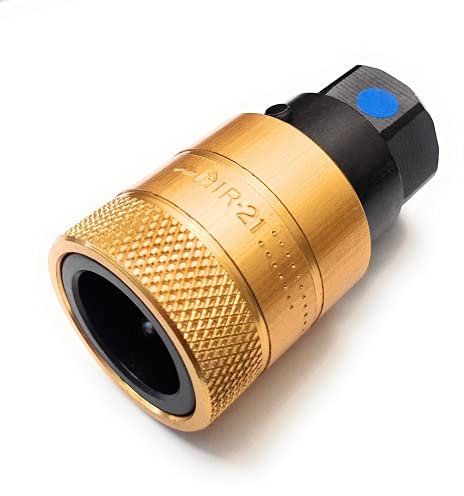 HGV AIR BRAKE COUPLING 'C' FEMALE 1/2 BSP THREAD EMERGENCY/SERVICE LINE with VALVE LIFTER