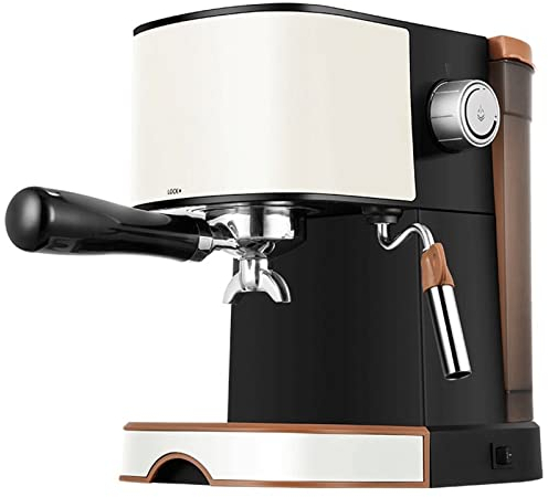 TEmkin Macchine da caffè da incasso Macchina per il caffè elettrica con corno automatico Macchina per il caffè a induzione con schiuma di latte Elettrodomestici da cucina (Colore: Modello di base,