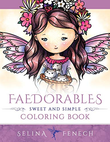 Faedorables - Sweet and Simple Coloring Book: 7