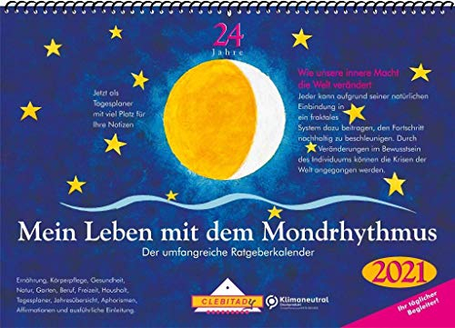 Mein Leben mit dem Mondrhythmus:2025 Wandkalender