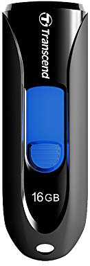 Transcend JetFlash 790 USB 3.1 Gen 1 da 16 GB (chiavetta USB) nera con confezione Frustration Free - TS16GJF790KBE
