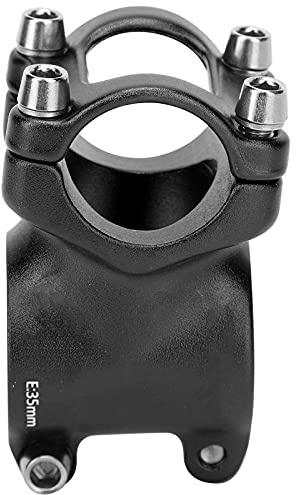 Bike Handlebar Stem, Short Stem, 25.4x35mm, 1in. Diameter, Sturdy Construction, Perfect Fit for Mountain Biking, Road Biking, Urban Cycling, BMX, Fixie Bikes