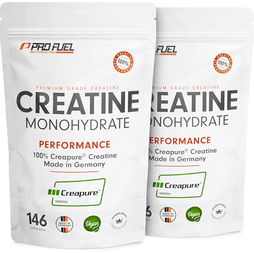 Creapure® Creatin Monohydrat Pulver 1000g - das Premium Creatine aus Deutschland - extra hochdosiert für Fitness & Kraftsport - hochwertiges Kreatin 100% Made in Germany - laborgeprüft & 100% vegan