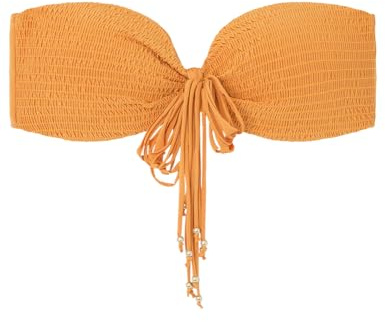 Women'secret Top Lotus Top Bikini pour Femme, Orange, 105B