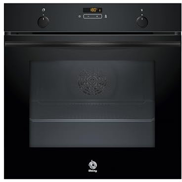 Balay - Horno multifunción con funicón vapor, Pirólisis y Aqualisis, Control Comfort, 10 recetas, Raíles Flex, Cristal Negro, 3HA5749N3