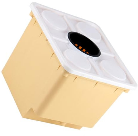 Milisten Secchio per Coltivazione Fuori con Copertura e Cesto Vaso Idroponico per Giardino e Serra Porta Piante Resistenti per Verdure e Frutta Soilless Barrel