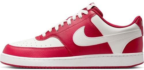 Nike HM9862-600 Nike Court Vision Low Homme Gym Red/Summit White EU 45