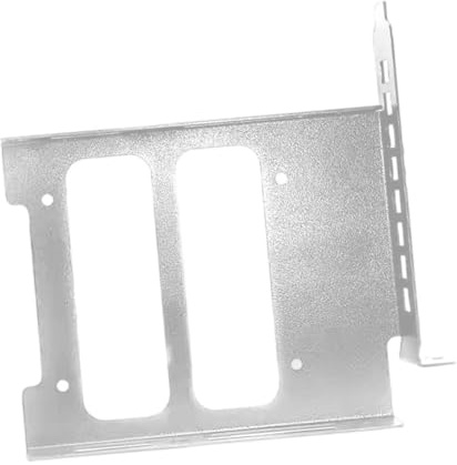 BaotyJie Kit di Montaggio in Metallo per Supporto alloggiamento unità HDD per Computer per Kit di Montaggio Stabile per unità Disco Rigido SSD PCI HDD, 3.5inch White